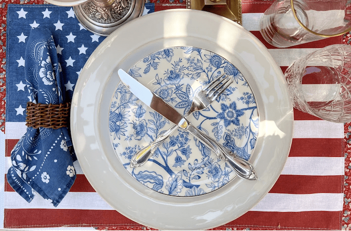 Red white blue ideas